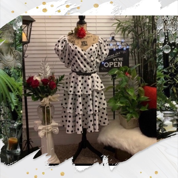 CQ by CQ POLKA DOT PRINT MINI DRESS - Picture 9 of 9